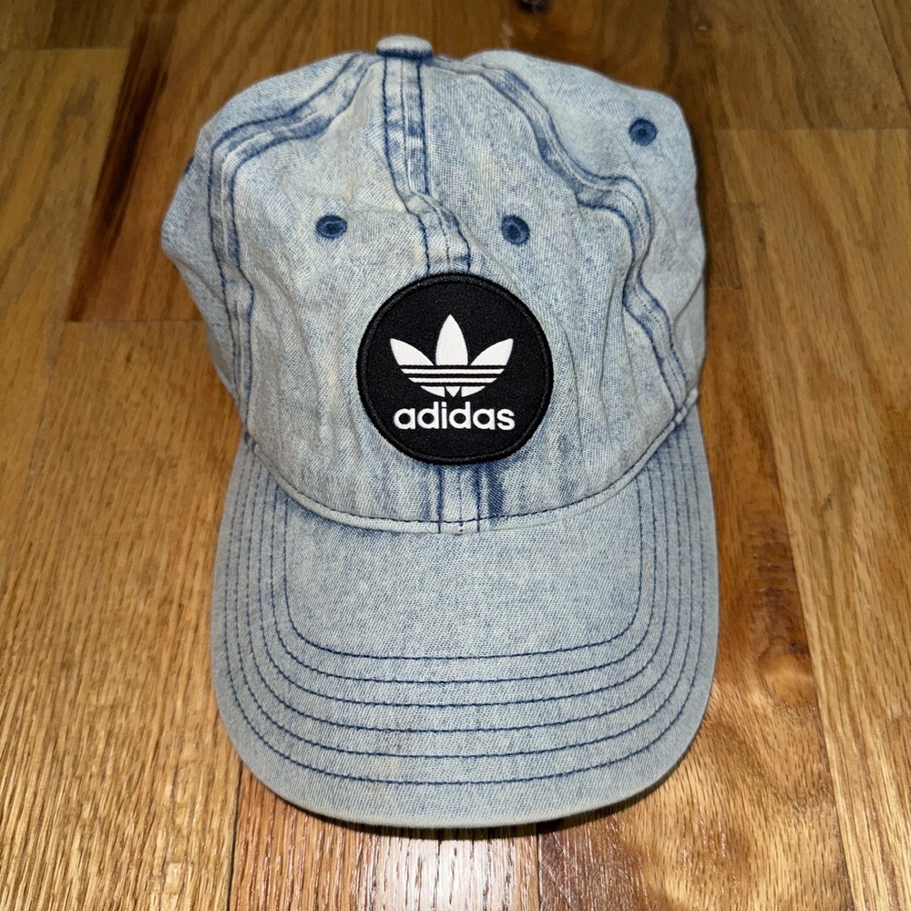 Adidas Light Blue Denim Cap
